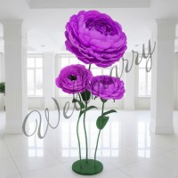 Ростовой цветок из бумаги "Пион" (цвет любой по договоренности)